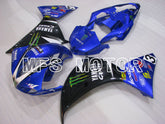 Carénage ABS injecté Yamaha YZF-R1 2009-2011 - Monster - Noir Bleu - MFS3414